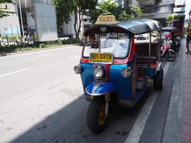 タイ　バンコク　トゥクトゥク　Thailand Bangkok Tuktuk