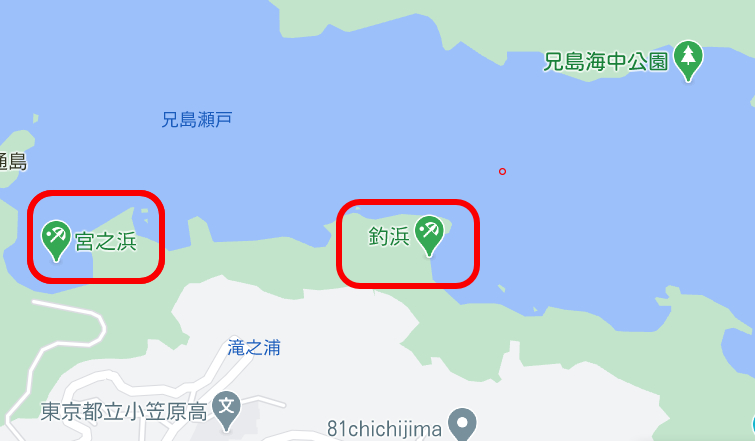宮之浜釣浜map