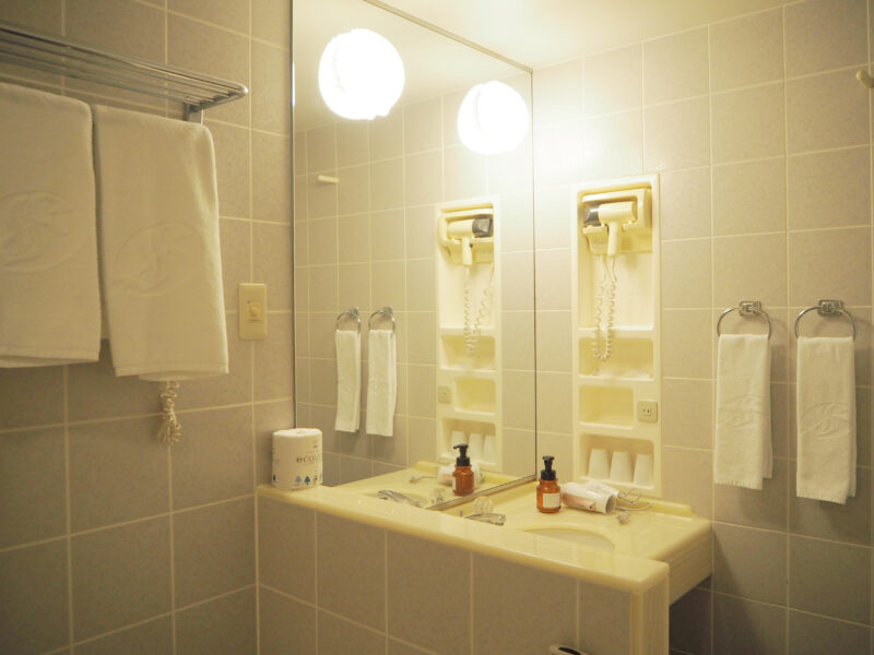 ホテルスプリングス幕張 スーペリアツインのバスルーム