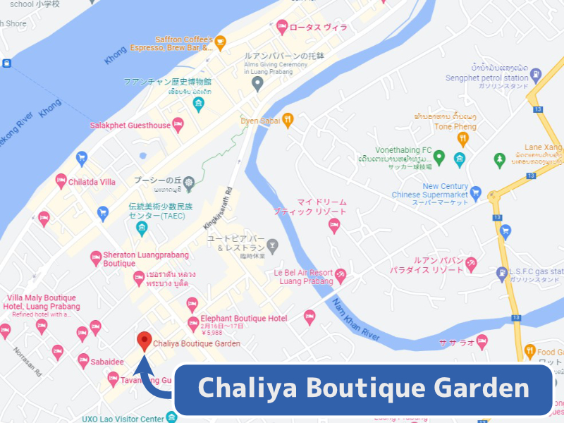 Chaliya Boutique Garden 地図
