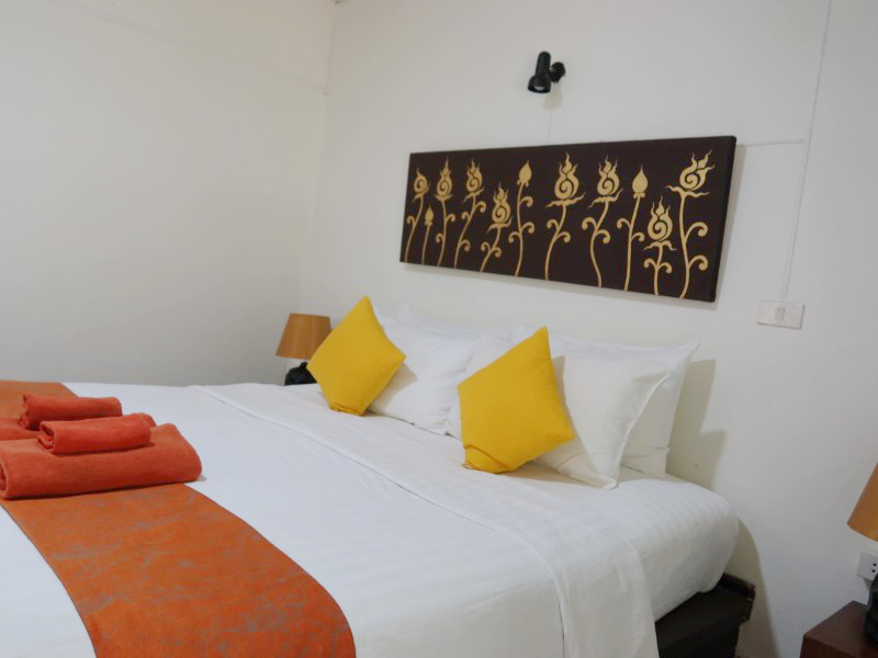 Wapi Resort Koh Lipe "Garden Bungalow"のベッド