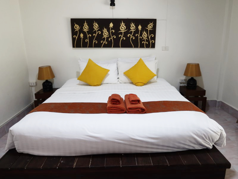 Wapi Resort Koh Lipe "Garden Bungalow"のベッド