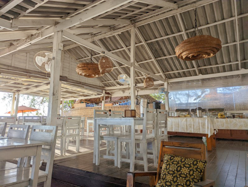 "Wapi Resort" 朝食レストラン